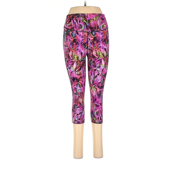 LULULEMON ATHLETICA Hyper Flow Pink Multi Base Pace HR Crop...
